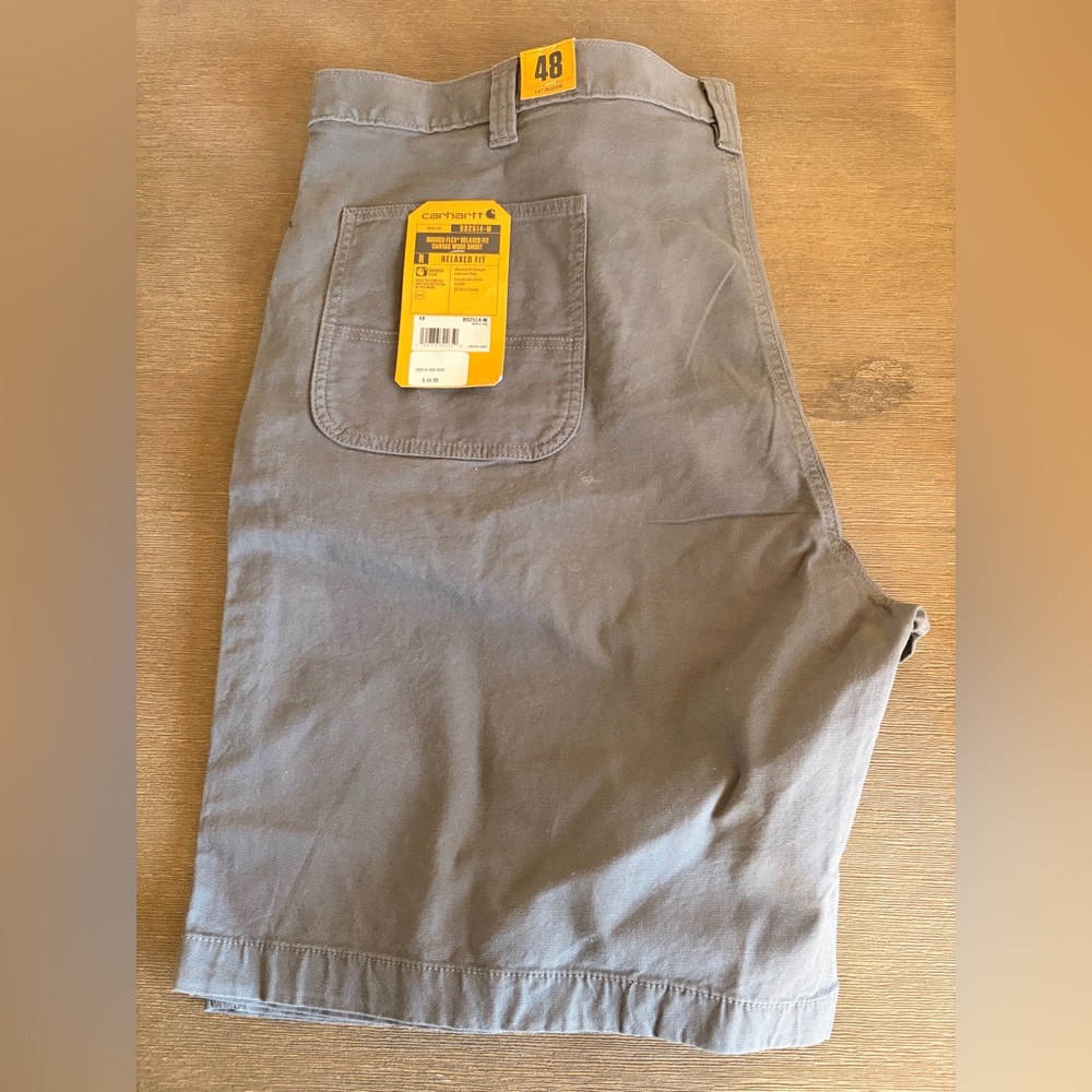 Carhartt Rugged Flex Canvas Work shorts size 48